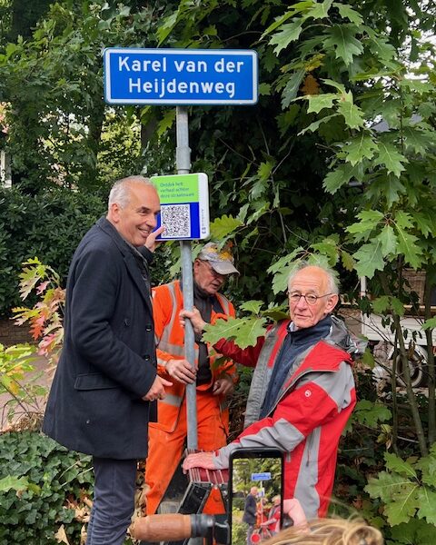 Toelichting straatnamen Van Heutsz en Van der Heijden aangebracht Toelichting straatnamen Van Heutsz en Van der Heijden aangebracht