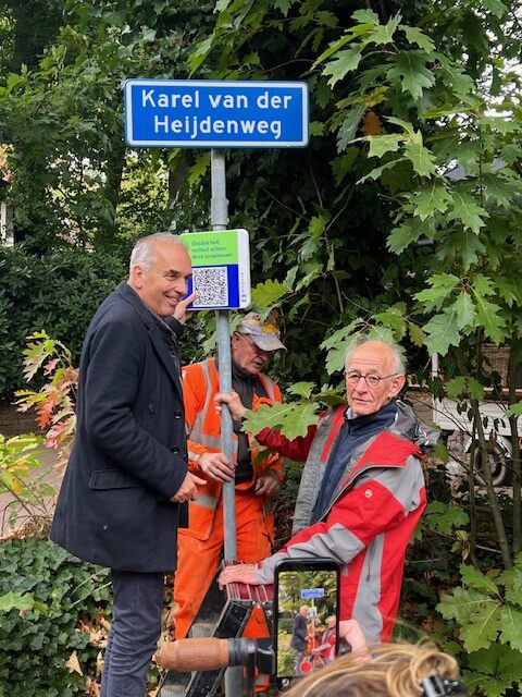 Toelichting straatnamen Van Heutsz en Van der Heijden aangebracht