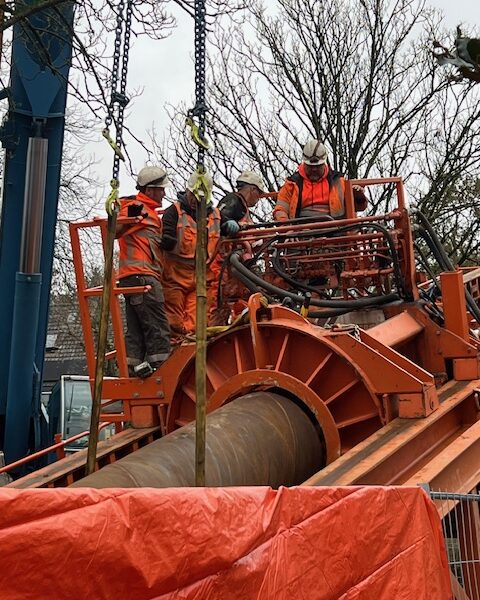 Voortgang waterleiding 14-01-2026 Voortgang waterleiding 14-01-2026