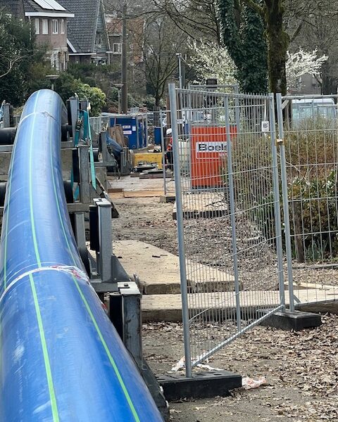 Eindsprint waterleiding Eindsprint waterleiding