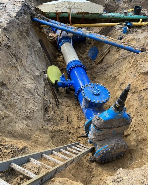 laatste fase waterleiding vordert gestaag laatste fase waterleiding vordert gestaag